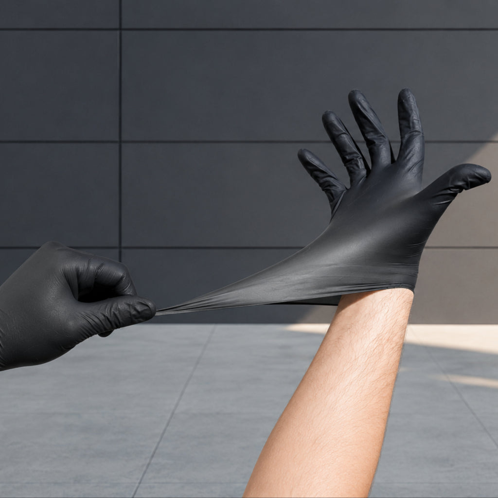 Heavy-Duty Nitrile Disposable Gloves