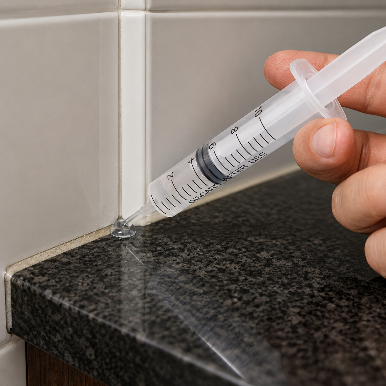 Plastic Slip Syringe Without Needle