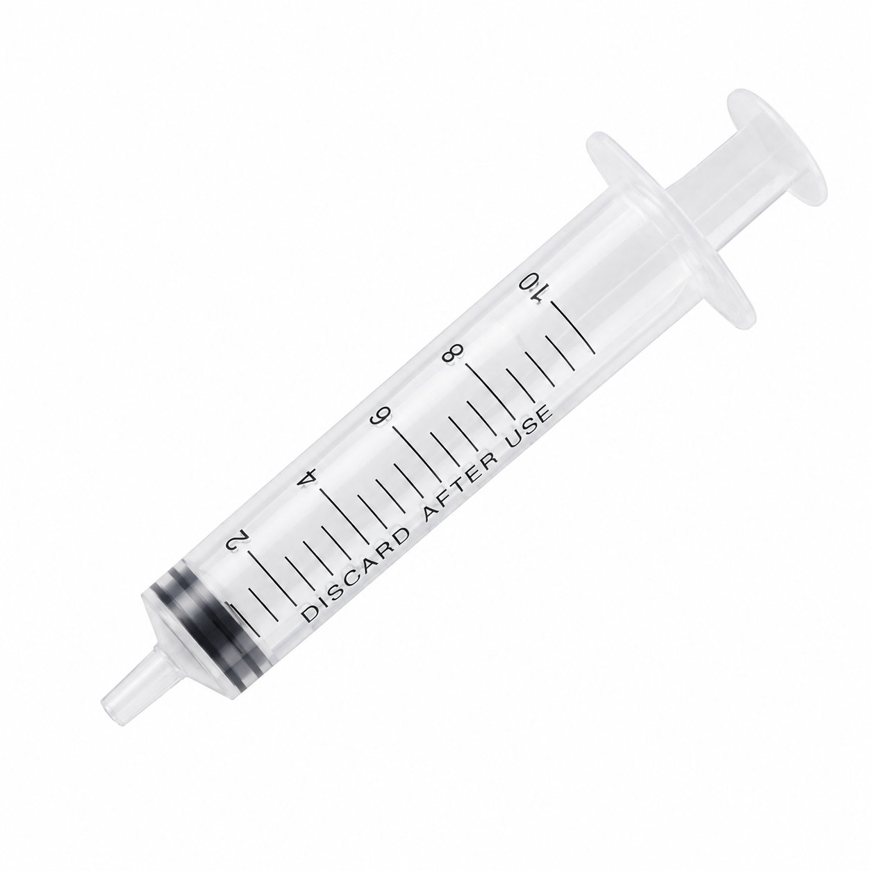 Plastic Slip Syringe Without Needle