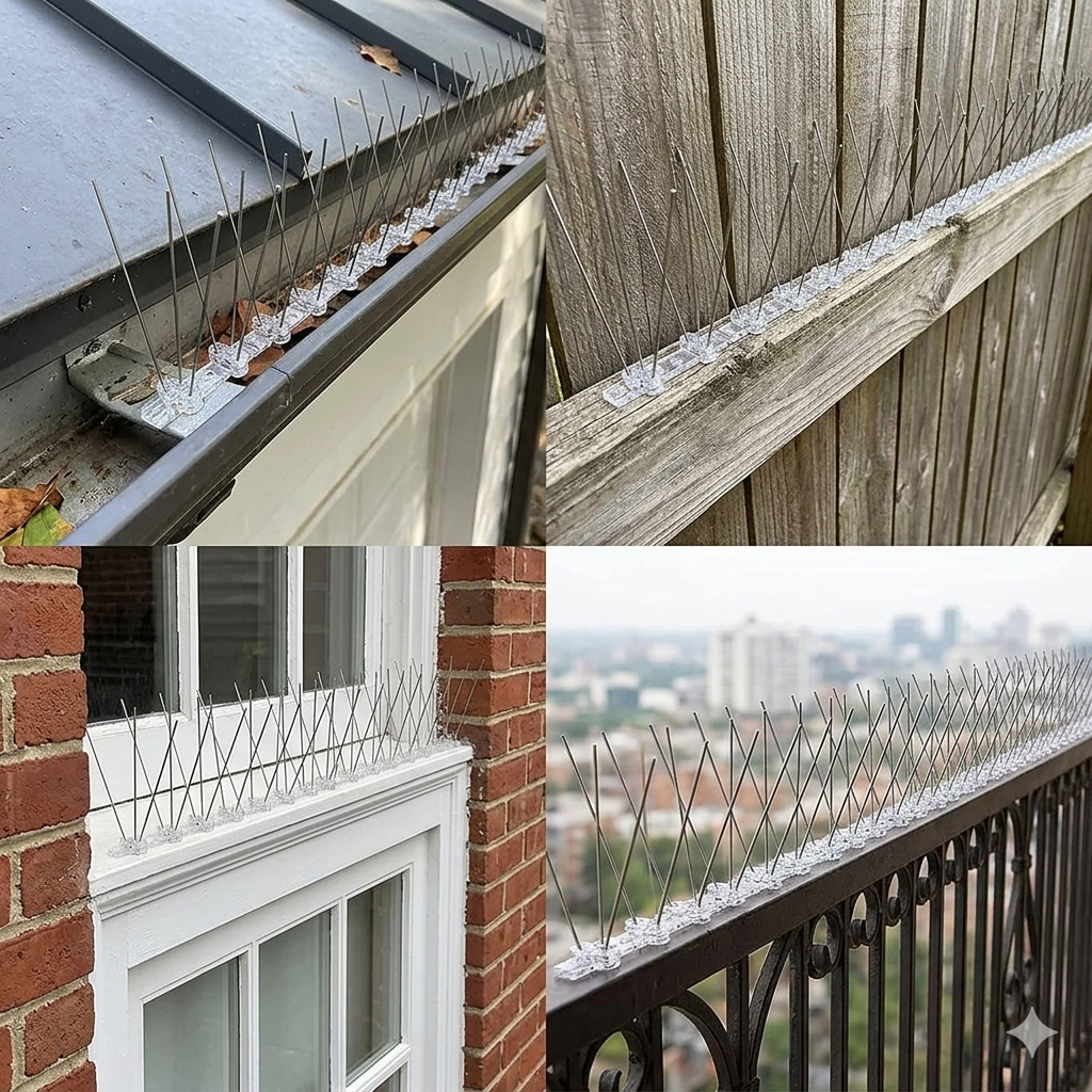 Flexible Stainless Steel Spikes